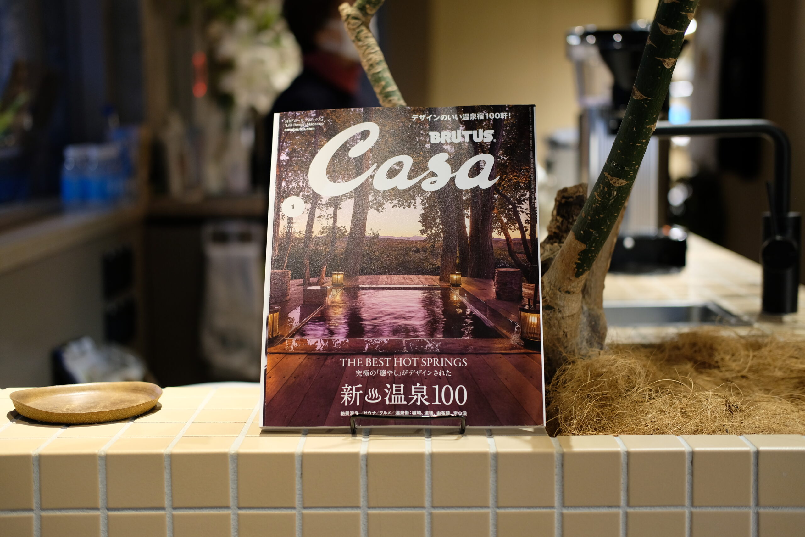 Casa BRUTUS 『究極の「癒やし」がデザインされた新 温泉100。』 に掲載されました。